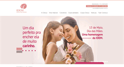 Desktop Screenshot of clinicaidem.com.br
